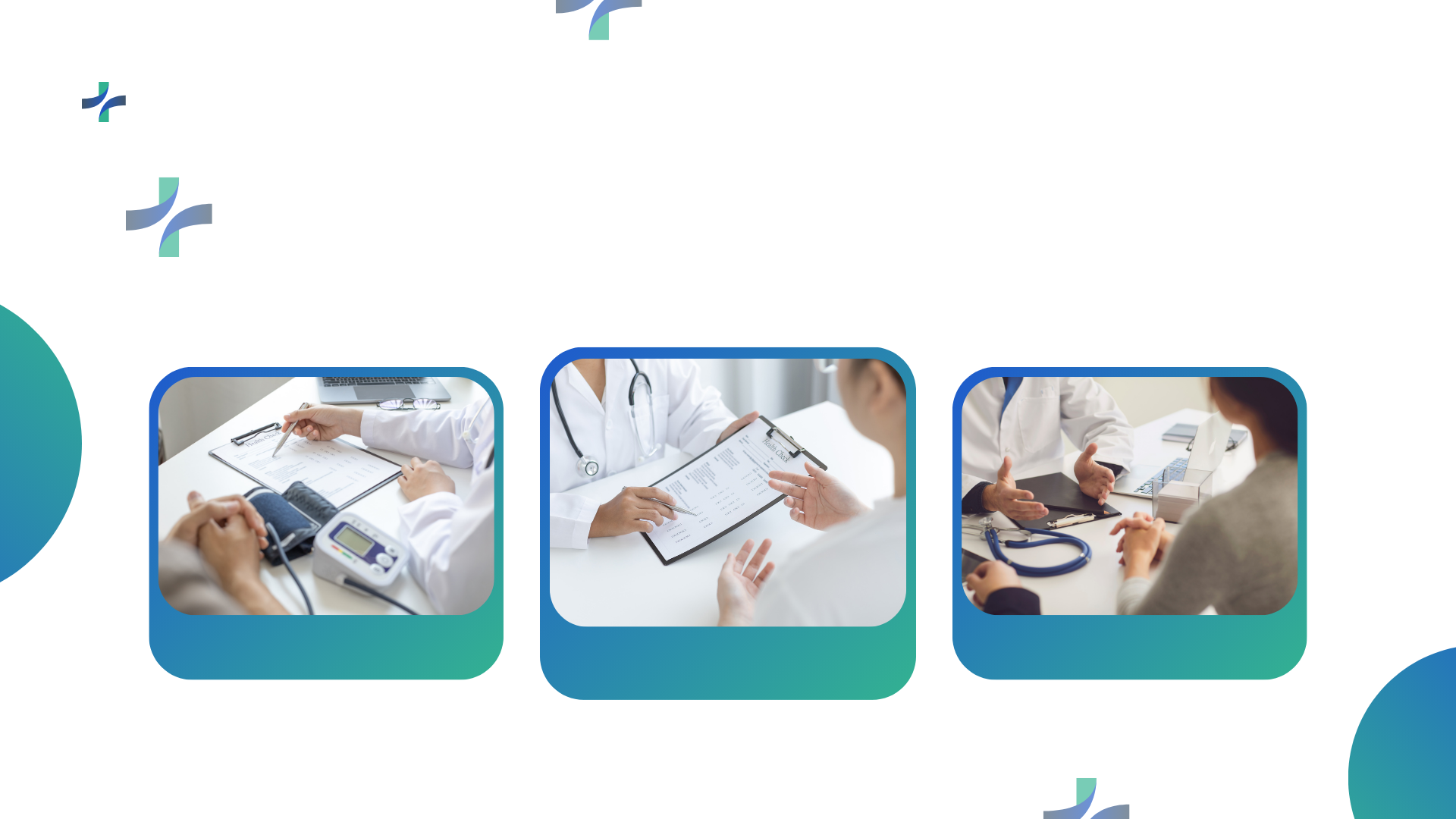 blue green modern medical presentation
